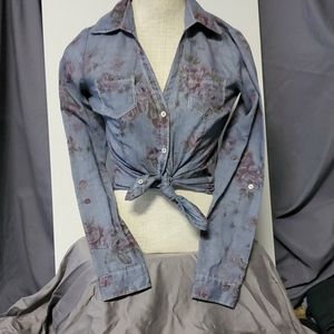 Girl Krazy small button down